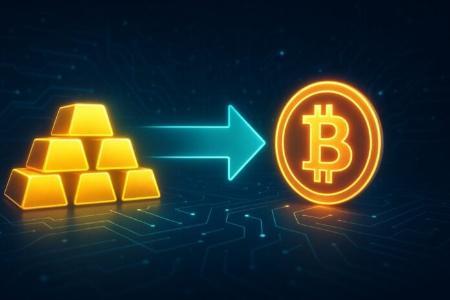 比特币黄金比率揭示黄金在美联储会议纪要前的回落趋势