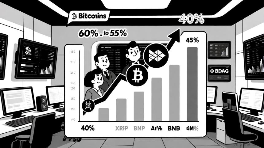 比特币即将从主导地位转向山寨币的领先地位