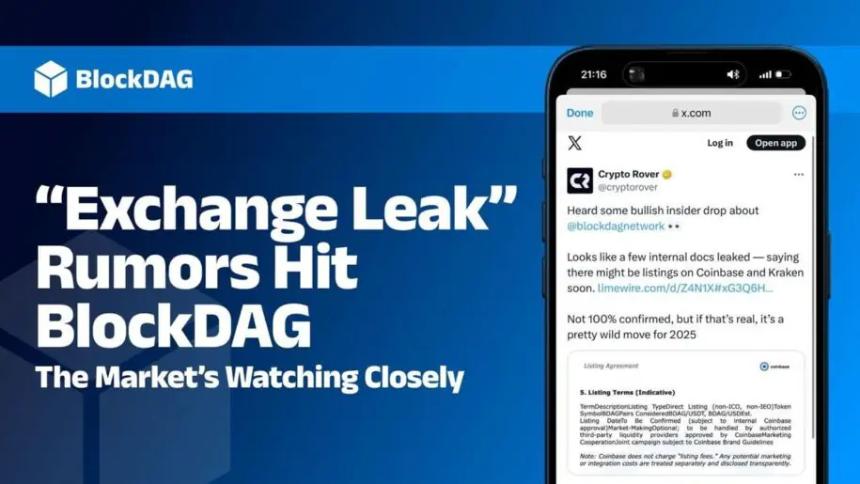 BlockDAG 泄漏事件引发热议,Martini Guy 暗示下一个 Solana 级别的突破