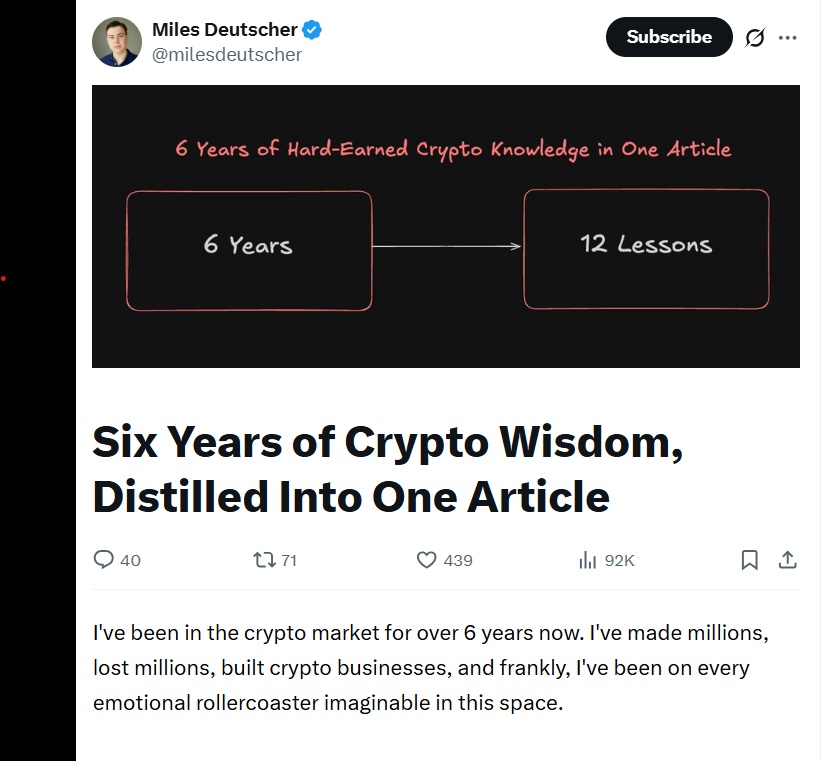 加密货币交易的12条黄金法则：你不可不知的经验教训