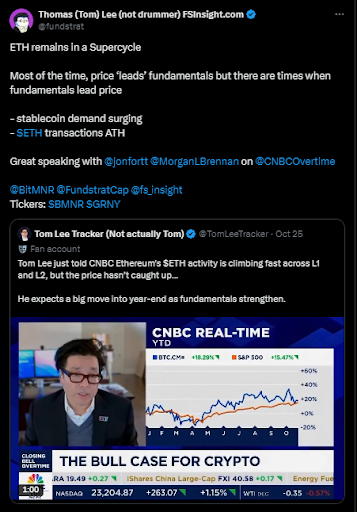 以太坊价格将达到 12,000 美元?SharpLink 押注 ETH 引发猜测