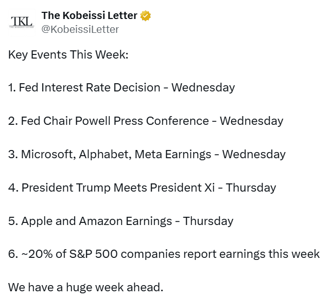  从美联储到 FAANG——比特币能否挺过本周的宏观经济超负荷？ 