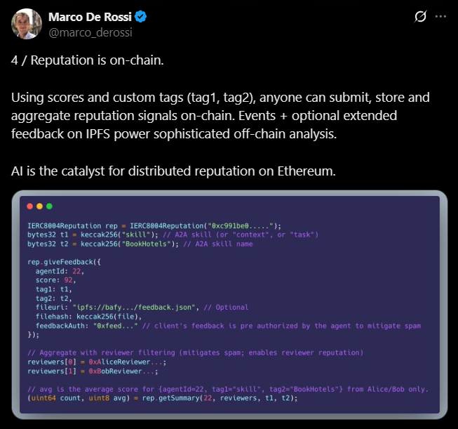 以太坊或将成为人工智能代理的未来应用平台