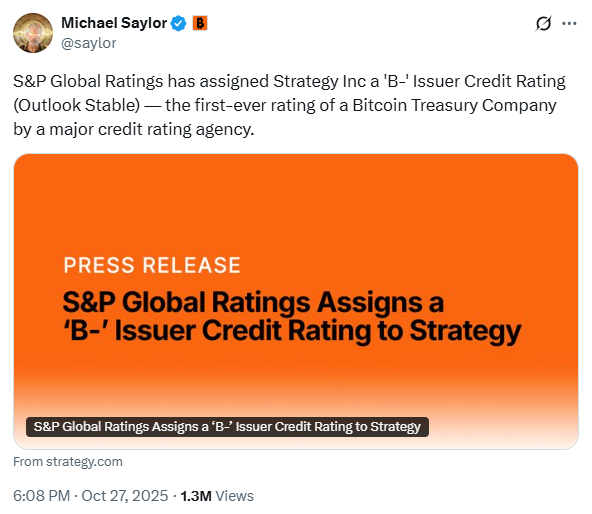 MicroStrategy股票评级上调至B-,MSTR股票很快会创下历史新高吗?