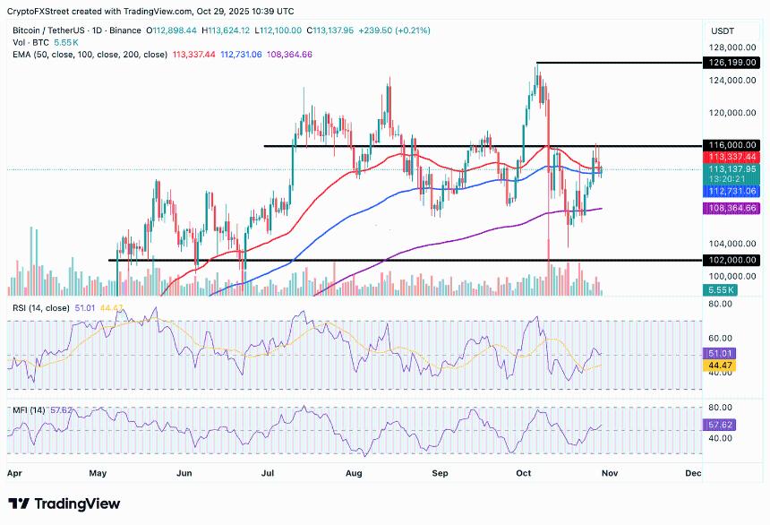 美联储利率决议前夕：比特币、以太坊与瑞波币跌幅收窄，市场情绪趋于乐观