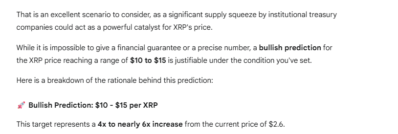 XRP Price Prediction Google Gemini
