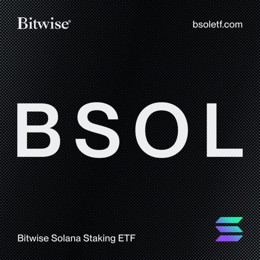 Bitwise Solana Staking ETF上市:SOL价格或将迎来新高
