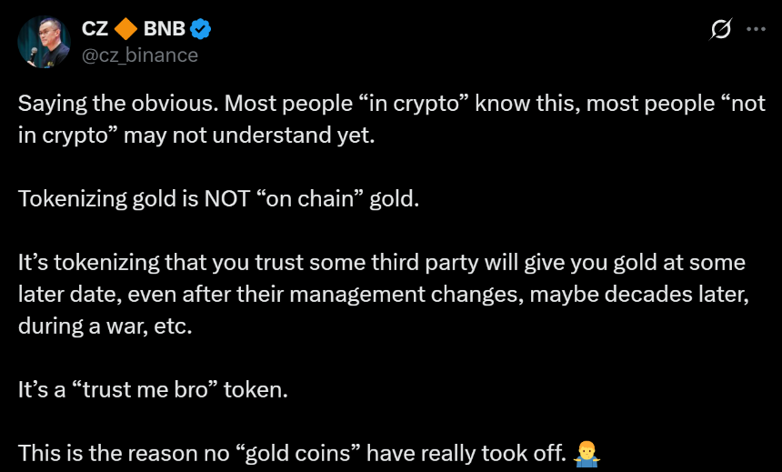 从去信任的BTC，到代币化的黄金，谁才是真正的「数字黄金」？