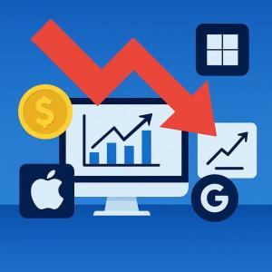 美联储降息助力科技巨头财报季：苹果与微软即将登场，Meta和谷歌表现抢眼