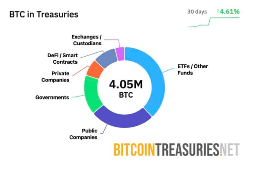  目前有 5 家机构控制着 798,000 枚比特币——但这种二层代币将推动比特币的下一轮爆发式增长。 