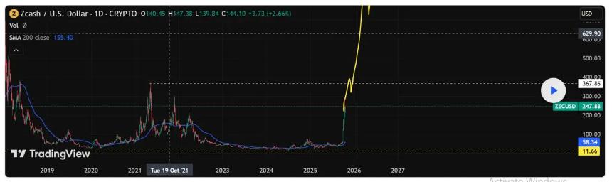 Zcash 链上活动增长显著