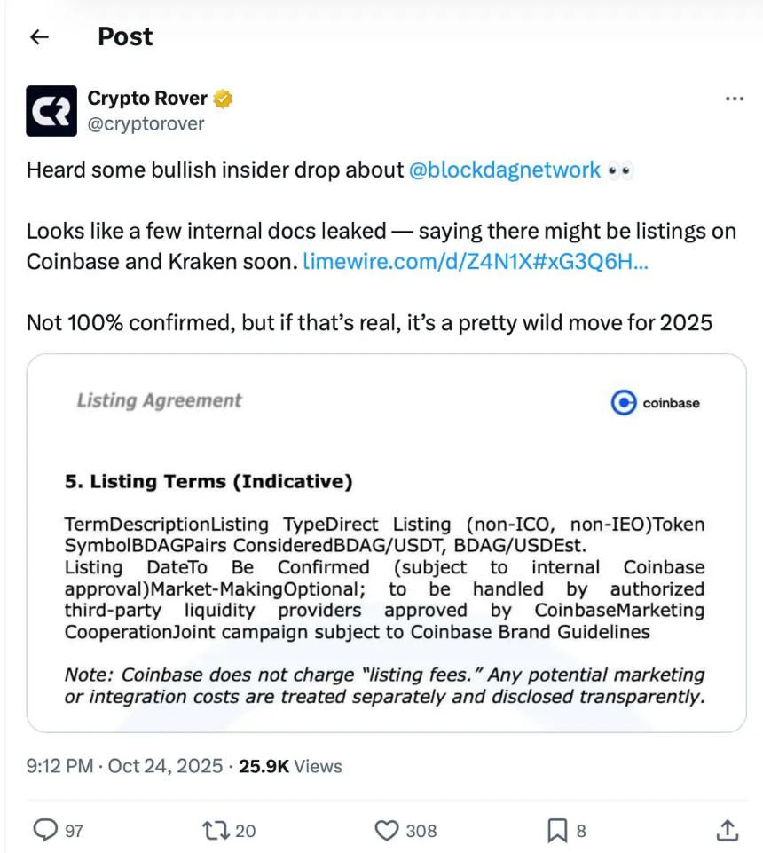 Coinbase和Kraken的传闻推动BlockDAG价格飙升:继以太坊和狗狗币之后,下一个加密货币巨头