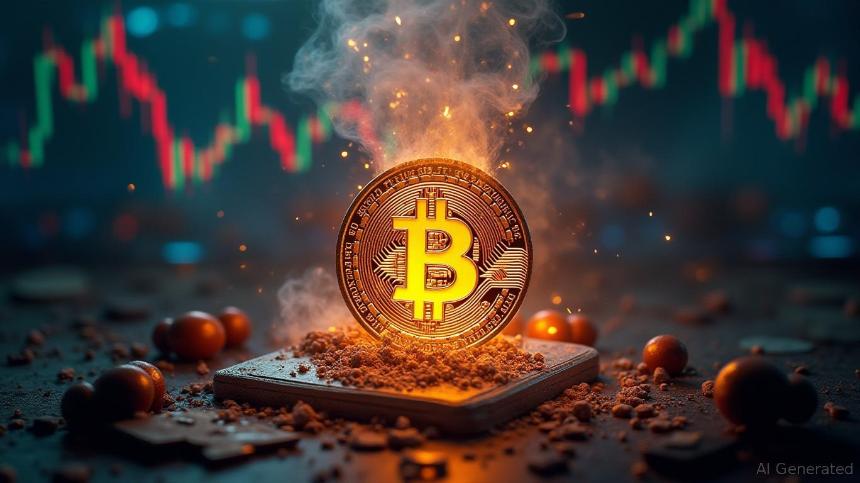 比特币链上压力加剧:流动性积压暗示未来剧烈波动