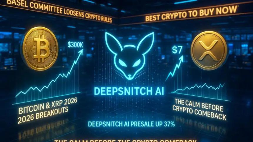  加密货币市场新机遇：DeepSnitch AI涨幅达40%，巴塞尔委员会或推动行业重大变革 