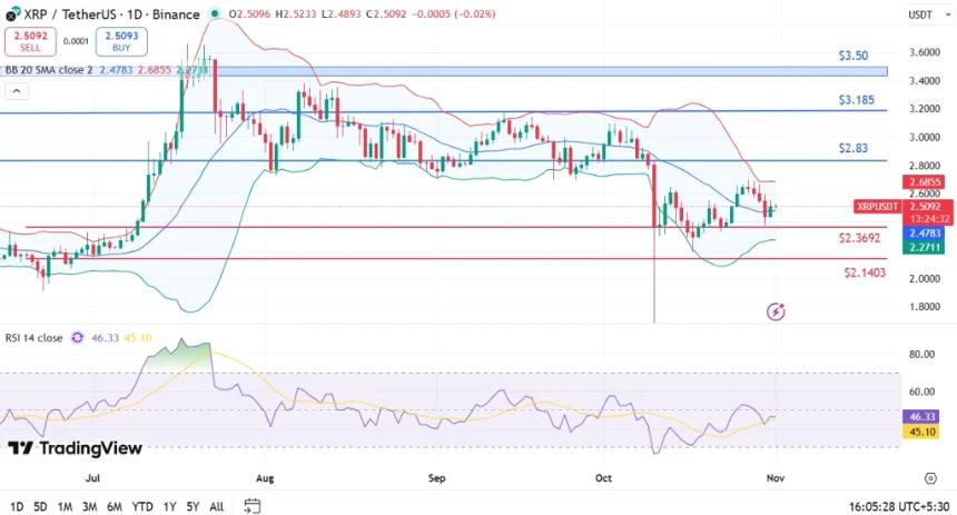  比特币、以太坊、瑞波币 2025 年 11 月价格预测，未来走势如何？ 