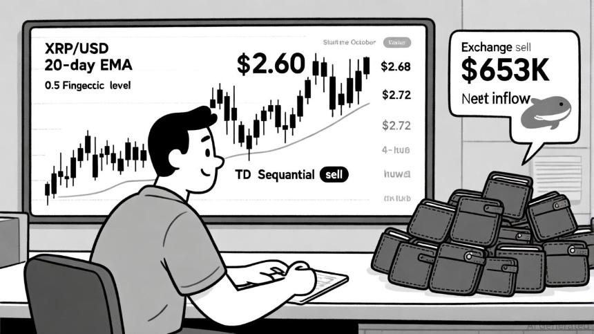 XRP的技术疲软和巨鲸活动：低于2.60美元需谨慎展望