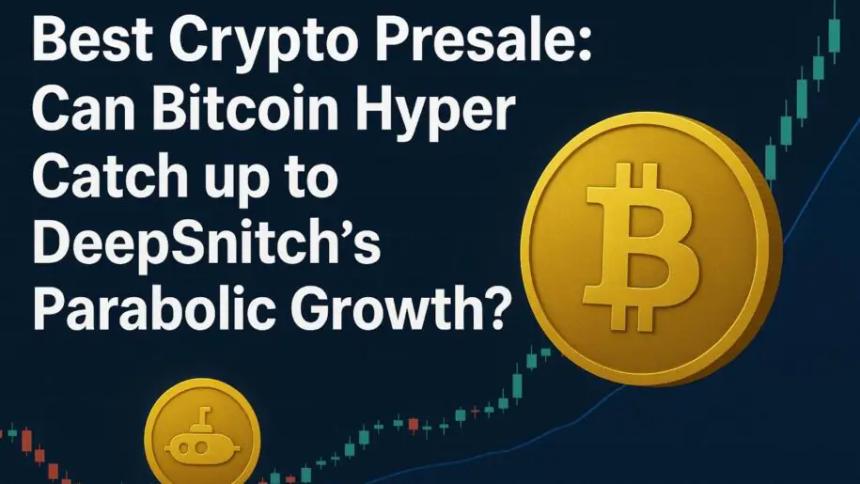 2025年加密货币预售新星:DeepSnitch AI ($DSNT) 领跑市场,涨幅达40%,融资突破50万美元