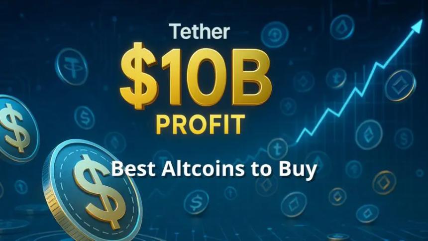 Tether 100亿美元盈利助力数字美元金融新浪潮，这些山寨币值得关注