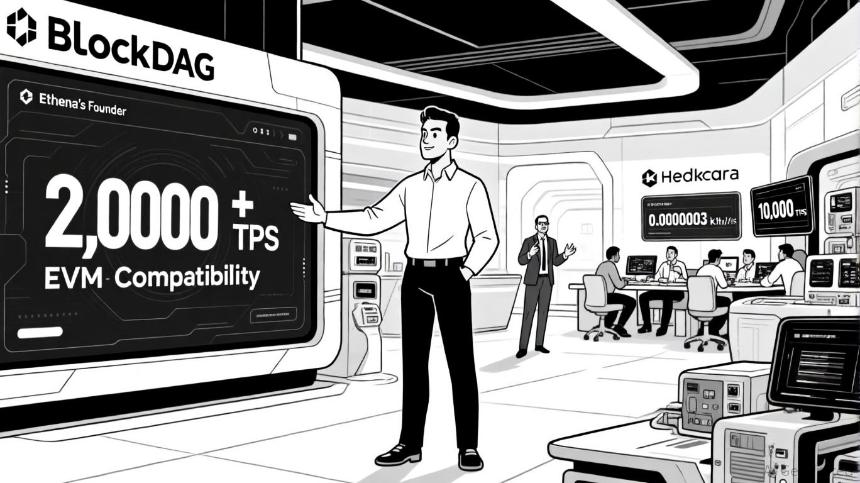 为什么 BlockDAG 在 2026 年作为可持续加密货币投资的表现优于 Ethena 和 Hedera：结构性基本面 vs. 媒体驱动的波动性