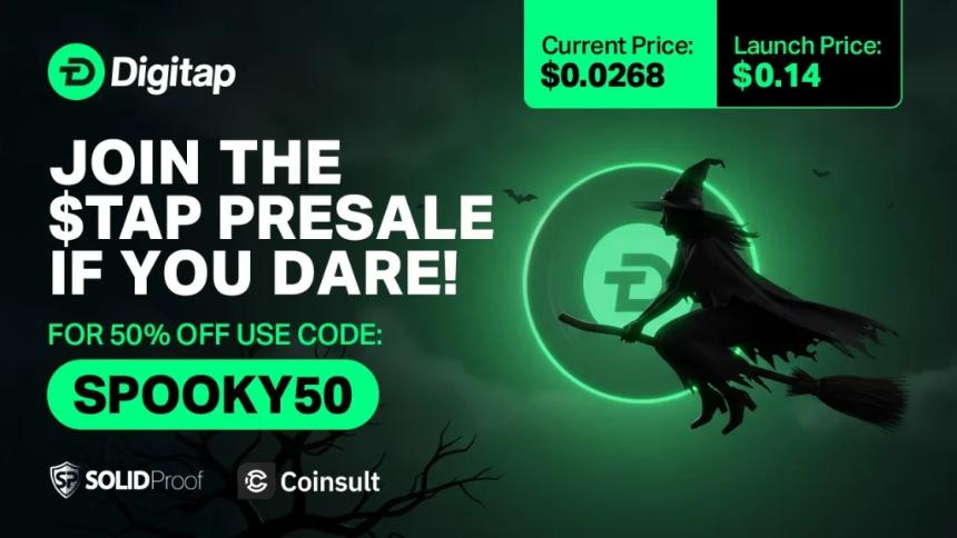 XRP价格暴跌至2.50美元，Digitap（$TAP）逆势飙升114%，成为市场新焦点