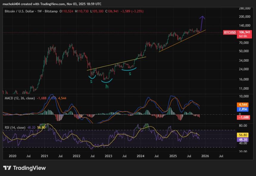 LMAX策略师乔尔·克鲁格表示，比特币价格下跌可能只是暂时的暂停，而非反转。