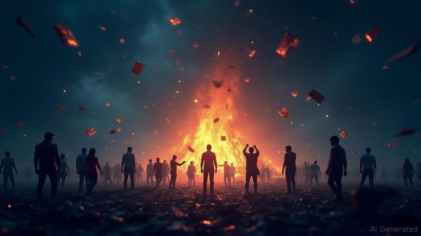 高杠杆与美联储政策不确定性触发12亿美元加密货币市场崩盘