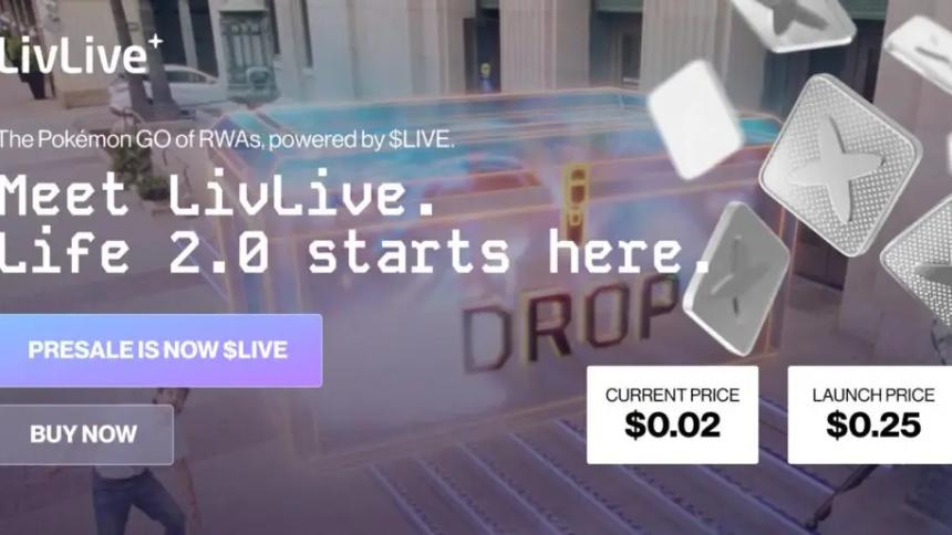  加密巨鲸争相布局：LivLive的$LIVE代币成新宠 