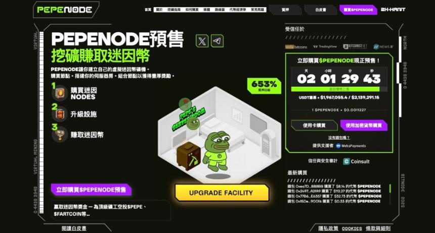  PEPE價格預測下跌至關鍵位能否重現100%反彈？專家指新Pepe幣更具100倍潛力！ 