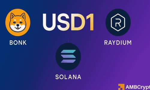 特朗普支持的29亿美元稳定币USD1通过Bonk与Raydium合作进军Solana