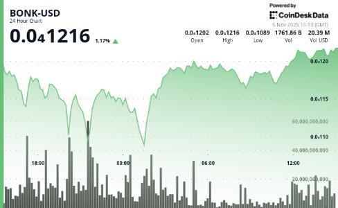 <span class='keyword'>BONK</span>股价上涨2.8%，在关键支撑位上方盘整