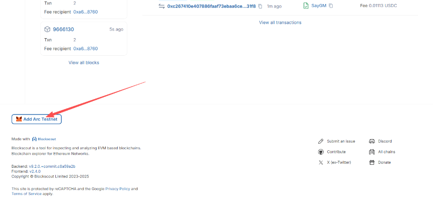 Circle自家稳定币公链Arc测试网交互攻略