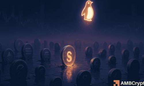 加密货币市场寒冬：前100强中仅PENGU超越历史高点