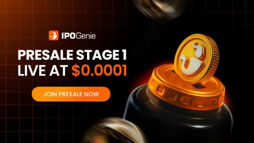 2025年最值得关注的加密货币预售：IPO Genie（$IPO）正式启动！