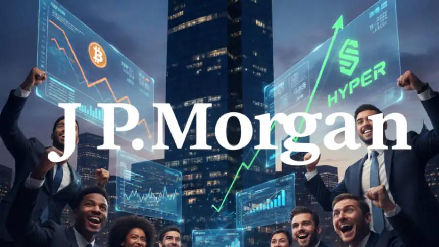 摩根大通看涨比特币的预测推动了$HYPER山寨币的上涨势头