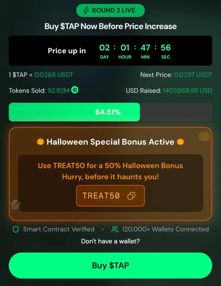 2025年最值得关注的加密货币预售项目:Digitap ($TAP)、Bitcoin Hyper与Pepenode全面解析