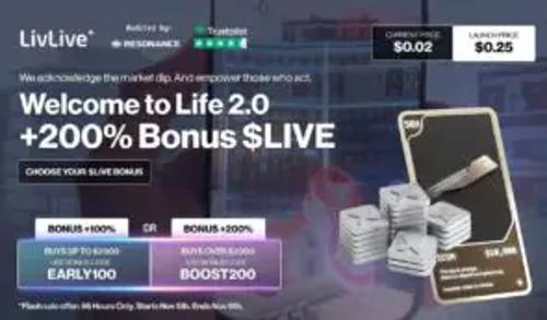 2025年加密货币新星：LivLive ($LIVE) 如何通过创新引领11月最佳投资潮流？