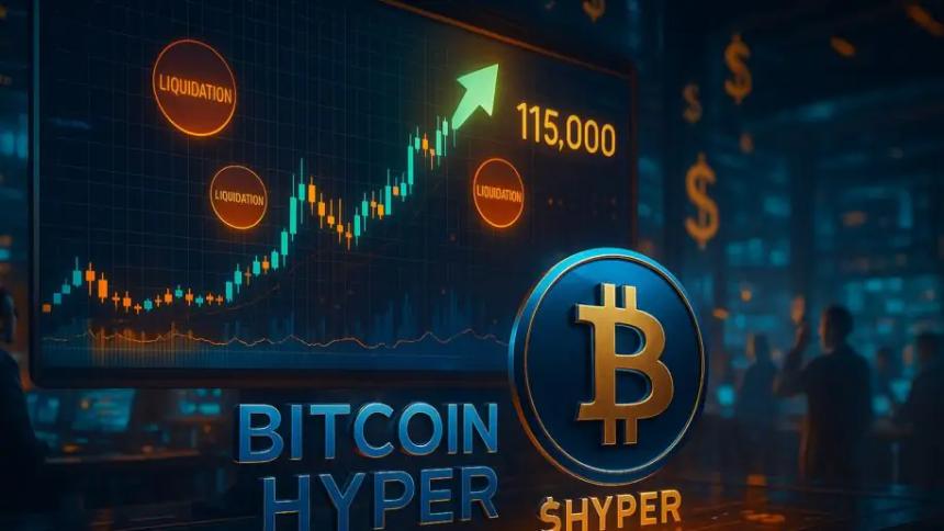 比特币若达到11.5万美元，或将引发50亿美元空头挤压：HYPER为何可能随之暴涨