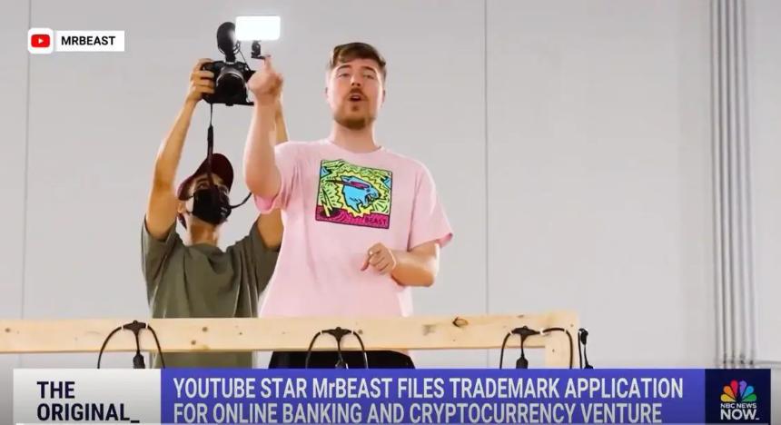 Mr Beast 商标加密货币应用程序遵循 PEPETO 交易所上市