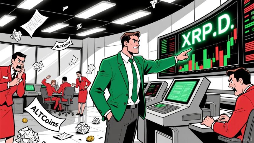  XRP价格背离：市场恐慌中隐藏的买入良机 