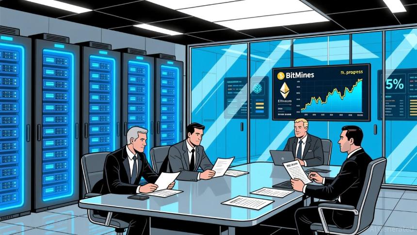 摩根大通通过BitMine投资1.02亿美元以太坊：通往数字资产的战略后门