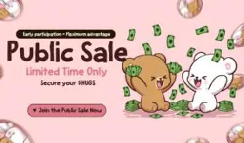 白名单售罄，预售全面启动：Milk Mocha 的 $HUGS 代币引领加密市场新潮流