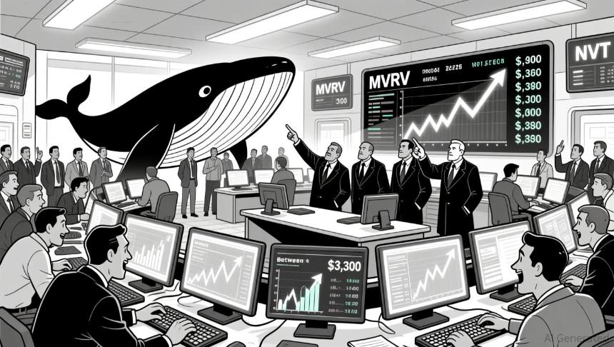 以太坊巨鲸活动作为市场情绪和价格动能的领先指标