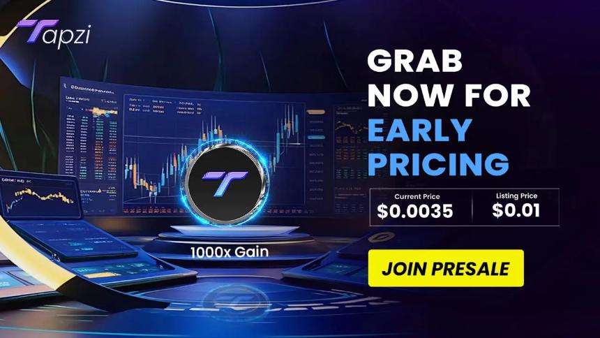 顶级分析师一致认为：Tapzi (TAPZI) 是现在最值得买入的加密货币，趁它价格还没暴涨！