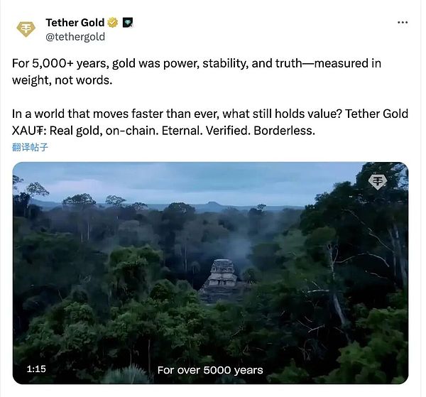 狂买黄金超央行 稳定币之王 Tether 的黄金梦