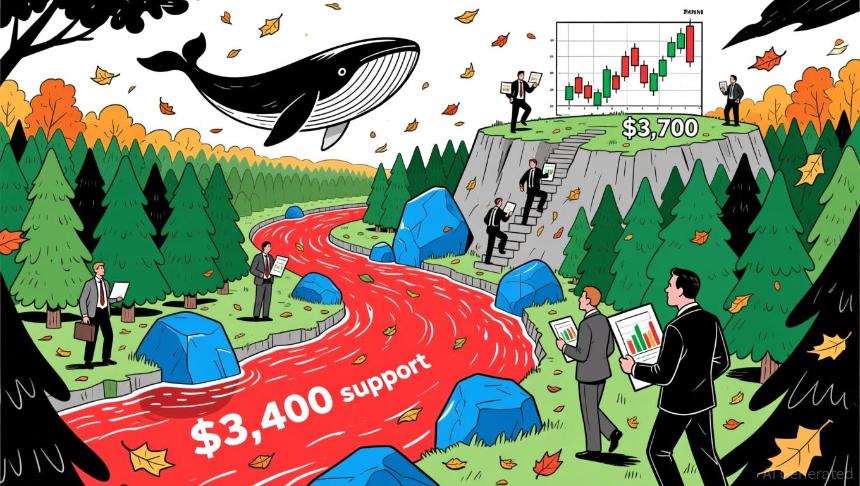 以太坊价格达到3400美元：这是崩盘前的最后一次反弹吗？