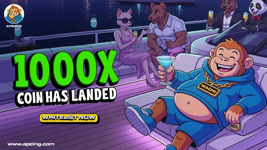 狗狗币32天涨势与FLOKI下跌并存,为何投机者聚焦Apeing迷因币预售?