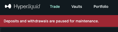 Hyperliquid因POPCAT交易操纵传闻暂停存取款