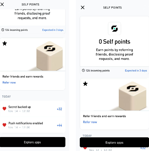 热门项目交互指南 | Self积分任务与Acurast手机挖矿教程(11月14日)