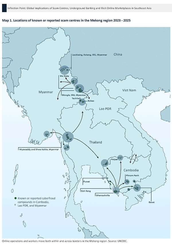 美国制裁缅甸诈骗组织:全面打击东南亚加密货币骗局网络