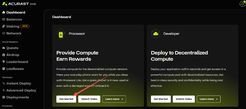 热门项目交互指南 | Self积分任务与Acurast手机挖矿教程(11月14日)